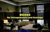Books for Entrepreneurs and Startups