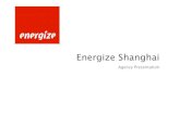 Energize Shanghai agency presentation