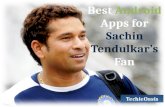 Sachin Tendulkar Apps for android Device  | Android Apps For God of Cricket