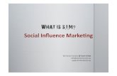 What is Social Influence Marketing?
