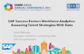 Tanzil Rehman - ''Assessing Talent Strategies With Data''