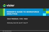 The Insider's Guide to Workforce Analytics
