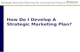 How do i develop a strategic marketing plan perdue uni