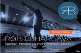 Marketing Keynote Speaker + Emcee Rohit Bhargava - Invite Me To Speak!