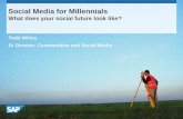 Social media and stem for millenials