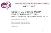 Essential Social Media for Communicators