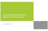Structured Approach to Solution Architecture
