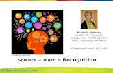 Science + math = recognition