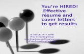 You’re hired! _effective_résumé_and_cover_letters_printable_version