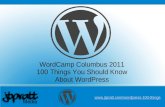 Wordcamp columbus-100-things