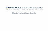 Optimal Resume Customization Manual