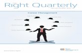 Right Quarterly 2nd quarter 2013: Career Development
