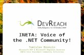 DevReach: INETA - Voice of the .NET Community!