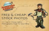 Free & Cheap Stock Photography: 13 Free or Cheap Stock Photography Sites for Your Blog