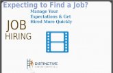 Manage your Expectations & Get Hired more Quickly