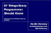 97 thingseveryprogrammershouldknow