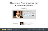 Revenue Frameworks for Case Interviews