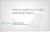 How To Build a Rockstar Personal Brand