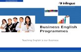 Business english programmes