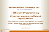 Memory efficient programming