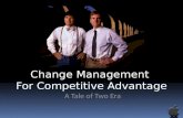 Change Management for Competitive Advantage - Managing People Group Presentation