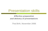 Presentation skills en
