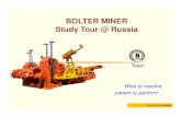 Bolter miner @ Russia