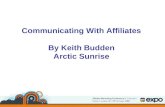 Real World Aff Mgt Tips - Mark Russell & Keith Budden/Arctic Sunrise