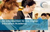 Introduction to the higher education academy