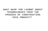 What have you learnt about technologies from the