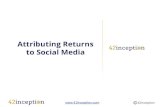 Attributing Returns to Social Media