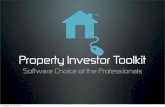 Propety Investor Toolkit: an Introduction