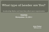 What type of leader are you