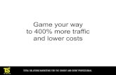 Game Your Way to 400% Higher Tradeshow Traffic and Lower Costs