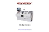 Machinery  for industries