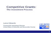 Competitive Grants: The Investment Process