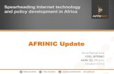 RIR Report: AFRINIC Update from ARIN 32