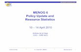 Policy Update and Resource Statistics