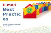 3   Best Practices for Email Marketing