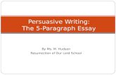 Persuasive writing ii