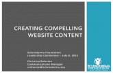 Creating Compelling Website Content