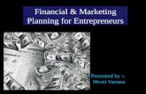 Financial & marketing planning for entrepreneurs....