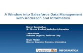 A Window into Salesforce Data Management
