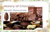 History of chocolate(brief)