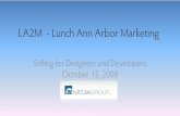 LA2M, Sales Presentation Oct 15th 2008