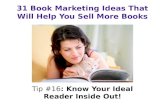 31 Book Marketing Ideas | Defining Your Ideal Reader