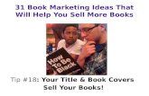 31 Book Marketing Ideas | Your Amazon Title & Cover Sell Books