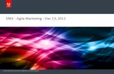 Agile Marketing for SEO - SMX West 2013 - Dave Lloyd, Adobe