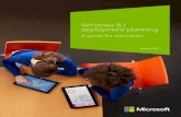 Windows 8.1 deployment planning   a guide for education