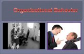Chapter 1 organizational behavior